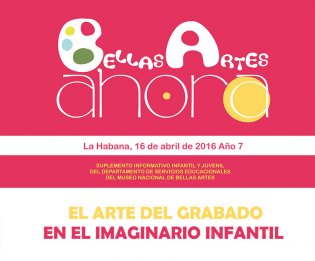 Boletín Bellas Artes Ahora Abril 2016