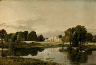 John Constable, Malvern Hall, condado de Warwick, 1821