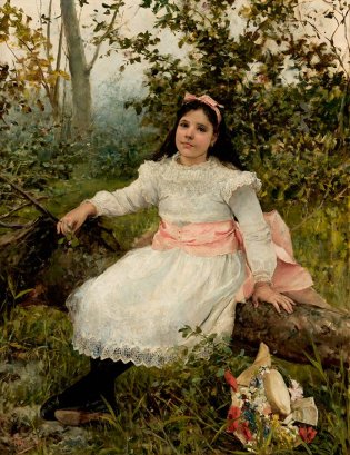 Armando García Menocal, Retrato de Lily Hidalgo, 1893
