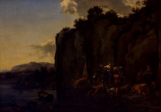 Nicolaes Pietersz Berchem, Escena italiana, -1