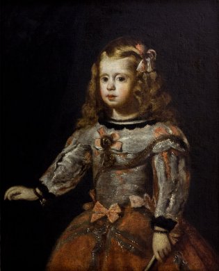 Juan Bautista Martínez Mazo, Retrato de la infanta Margarita, 1660