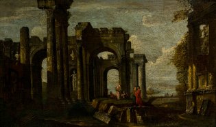 Giovanni Paolo Pannini (Plasencia, 1691 - Roma, 1768), Ruinas romanas