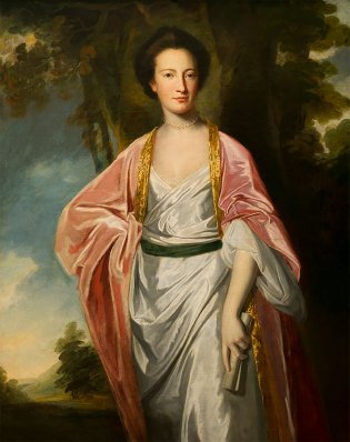 George Romney, Mrs. Strickland, de soltera M. Messenger, 1760