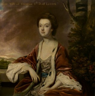 Sir Joshua Reynolds, Mary, esposa de Thomas IV Duque de Leeds