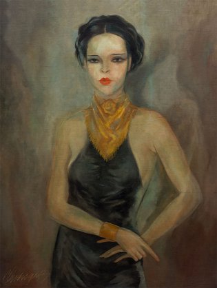 Carlos Enríquez, Retrato de María Luisa Gómez Mena, -1