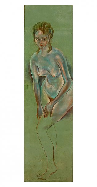 Carlos Enríquez, Eva en el baño, 1943