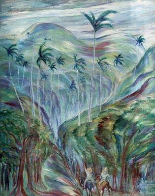 Carlos Enríquez, Paisaje criollo,, 1943