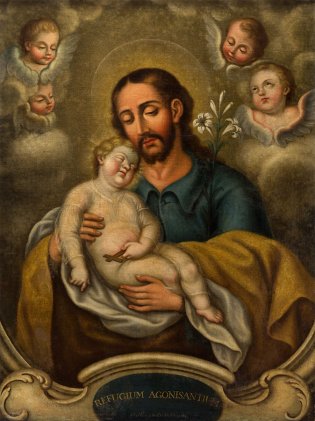 José Nicolás de Escalera, San José y el Niño