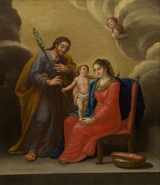 Juan del Río, La Sagrada Familia, 1813