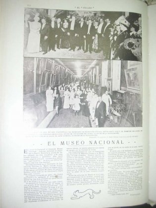 Anónimo, Artículo del Museo Nacional en El Fígaro, 1913