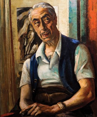 Enrique Caravia Montenegro, Retrato del pintor Marín,, 1938