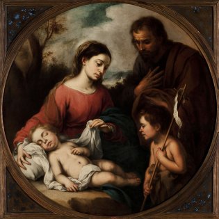 Bartolomé Esteban Murillo, La Sagrada Familia con San Juanito, 1665