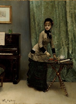 Raimundo Madrazo Garreta, La hora del té