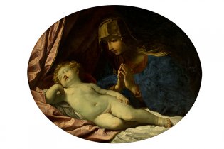 Guido Reni (Calvenzano, 1575 - Boloña, 1642), La Virgen y el Niño