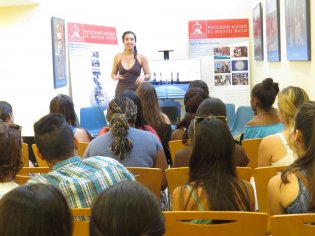 MNBA, Té Literario 1er año de Ciencias de la Información FCOM