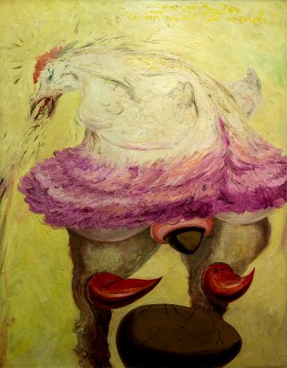 Tomás Esson, La gallina del tutú rosado, 1987