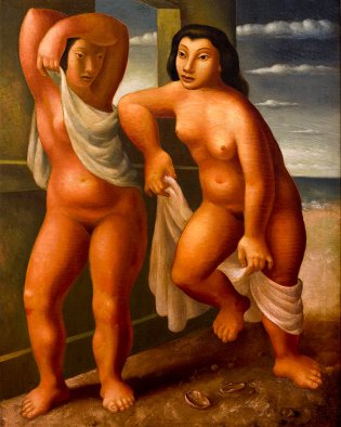Mario Carreño, Las bañistas, 1940