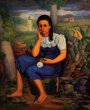 José Bencomo Mena, La flor blanca, 1944