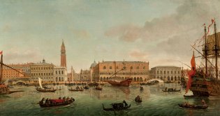 Gaspard Adriaansz Van Wittel. Llamado Vanvitelli (Amersfoort, ca.1653 - Roma, 1736) ca.1653 - Roma, 1736), Riva degli Schiavoni