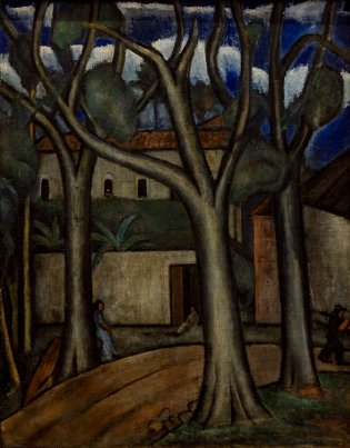 Victor Manuel García, Paisaje de troncos, 1936