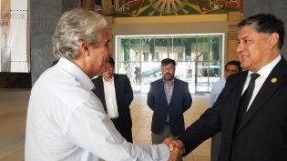 Visita el Museo el Fiscal General del Estado Plurinacional de Bolivia