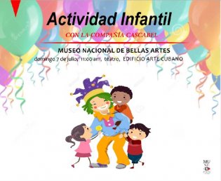 Actividad Infantil con la Compañía Cascabel