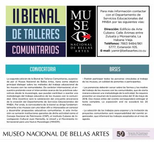 II Bienal de Talleres Comunitarios