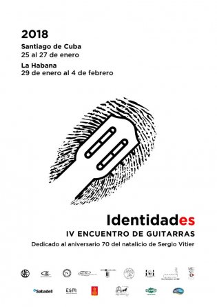 Conciertos por el IV Encuentro de Guitarras IDENTIDADES en el Teatro del Museo Nacional de Bellas Artes. 