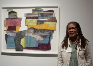 Obra de Nanette Carter: «equilibrio de la esperanza»