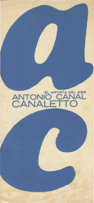El artista del mes Antonio Canal Canaletto