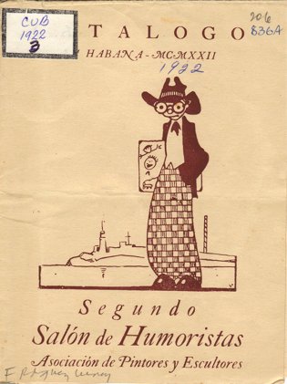 Catálogo 1922. Segundo Salón de humoristas