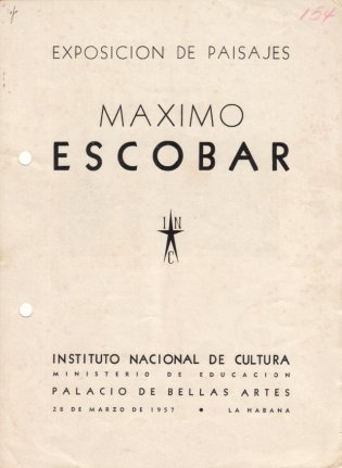 Exposición de paisajes Máximo Escobar