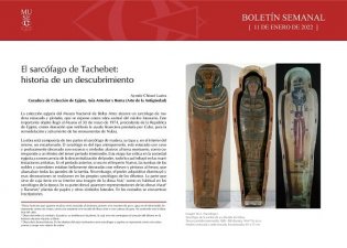 El sarcófago de Tachebet:  historia de un descubrimiento