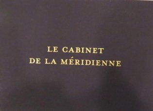 Le cabinet de la méridienne