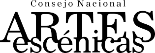 Logo del Consejo Nacional de las Artes Escénicas Logo del Consejo Nacional de las Artes Escénicas